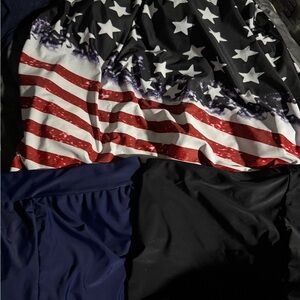 Patriotic Stars and Stripes Women's Swimsuit